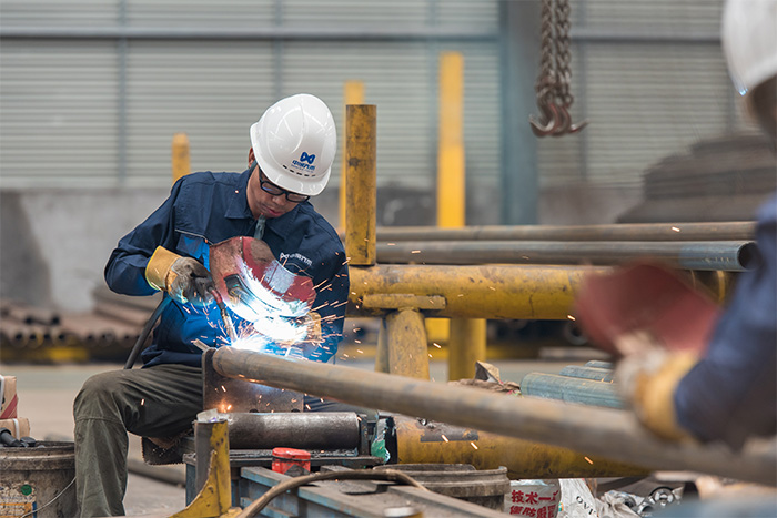 延安网架焊接车间